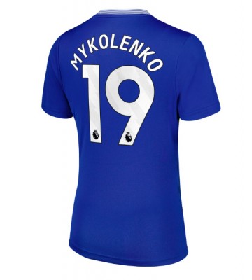 Everton Vitaliy Mykolenko #19 Primera Equipación Mujer 2024-25 Manga Corta